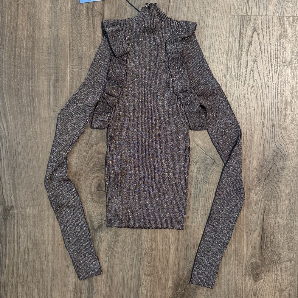 NWT MAJORELLE  Annie Sweater in Bronze - Picture 8 of 8